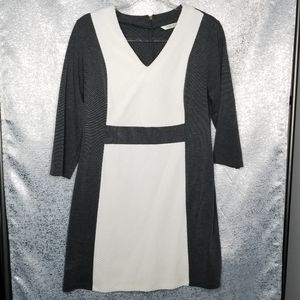 Liz Claiborne NY Petite Ponte Knit Dress Size 14P